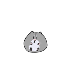 [LINEスタンプ] ハムスター最強スギ