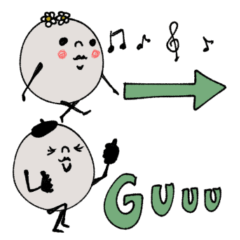 [LINEスタンプ] mottoのヒカエメナヒトビト☆省スペース