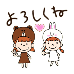 [LINEスタンプ] BROWN ＆ FRIENDS ブラウン帽子のとっきー