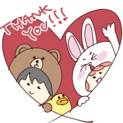 [LINEスタンプ] ゆる〜いつぶやきBROWN ＆ FRIENDS