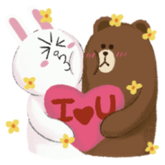 [LINEスタンプ] BROWN ＆ FRIENDS 毎日気持ちがいい