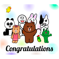 [LINEスタンプ] Animal-Stamp From BROWN ＆ FRIENDS