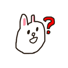 [LINEスタンプ] 口癖をいううさぎ6