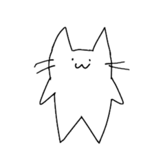 [LINEスタンプ] 可愛い気がする猫