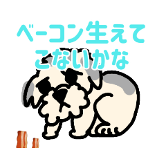 [LINEスタンプ] なかなか手強い犬