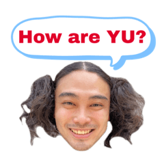 [LINEスタンプ] How are YU？