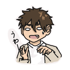 [LINEスタンプ] ケント内田