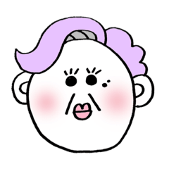 [LINEスタンプ] 元気ばあちゃんとしこ