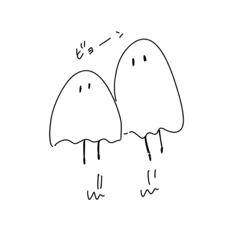 [LINEスタンプ] shiroとかぼちゃ