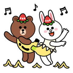 [LINEスタンプ] BROWN ＆ FRIENDS x abc Zoo