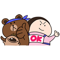 [LINEスタンプ] Lusis Diary x BROWN ＆ FRIENDS