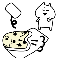 [LINEスタンプ] でろーんねこ（だじゃれ編）