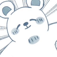 [LINEスタンプ] しろくまちゃんのすたんぷ