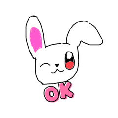 [LINEスタンプ] うさぎのニバちゃん