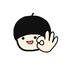 [LINEスタンプ] シンプルで毎日使える！ボブヘア男の子