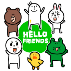 [LINEスタンプ] ケミ + BROWN ＆ FRIENDS