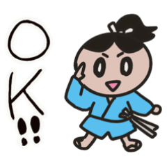 [LINEスタンプ] 使いやすいむさしくん