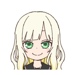 [LINEスタンプ] 制服金髪ギャル子ちゃん