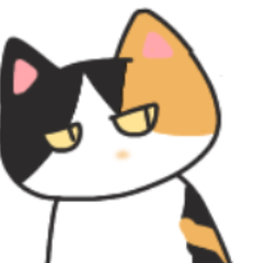 [LINEスタンプ] 三毛猫ぴすけ