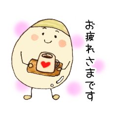 [LINEスタンプ] コロンちゃんは抗がん剤治療中。