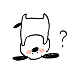 [LINEスタンプ] 鼻がでかいイヌ④