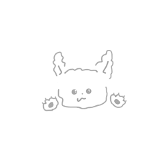 [LINEスタンプ] うちのこ もこ