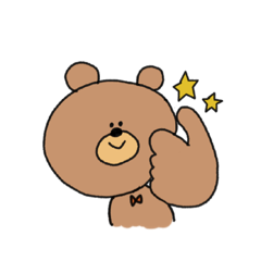 [LINEスタンプ] ちいくまスタンプ(文字なし)