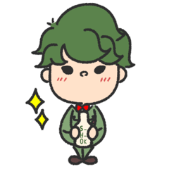 [LINEスタンプ] お茶皇子【敬語】