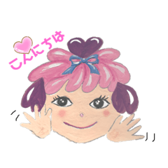 [LINEスタンプ] 隣のTOKOちゃん