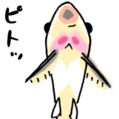 [LINEスタンプ] 愉快な淡水の生き物たち(英語版）