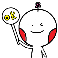 [LINEスタンプ] 花くん 韓国語ver.