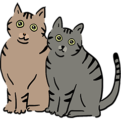 [LINEスタンプ] でんちゅう兄弟