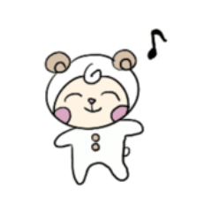 [LINEスタンプ] ライチメリーちゃん