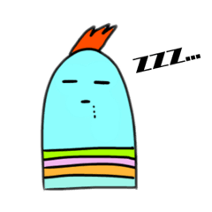 [LINEスタンプ] Colorful chicken   ver.1