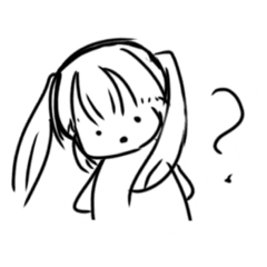 [LINEスタンプ] いつも真顔なついんてーるちゃん