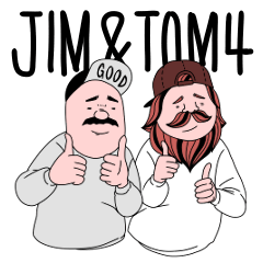 [LINEスタンプ] ジム＆トム 第4弾の画像（メイン）