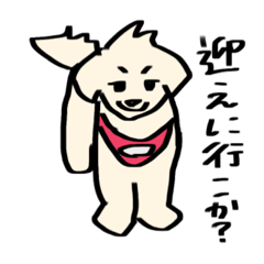 [LINEスタンプ] ゆるい日常で使える犬