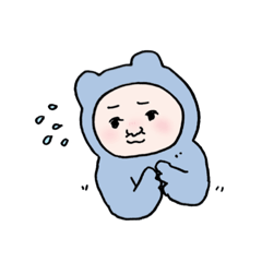 [LINEスタンプ] くまカナ(^_^;)⁉️