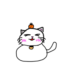 [LINEスタンプ] モチモチ猫ちゃん