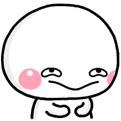 [LINEスタンプ] 大人簡單好用貼圖♡奇怪表情篇