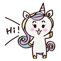 [LINEスタンプ] 日常使い◎キャンナはゆめかわユニコーン