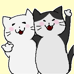 [LINEスタンプ] もちねこたち