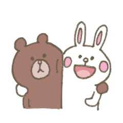 [LINEスタンプ] ゆかいな BROWN ＆ FRIENDS