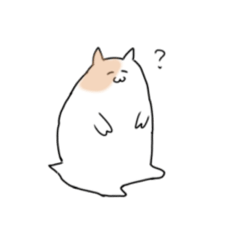 [LINEスタンプ] ごちゃねこはむ