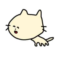 [LINEスタンプ] 黄ばんでるしろねこ。2