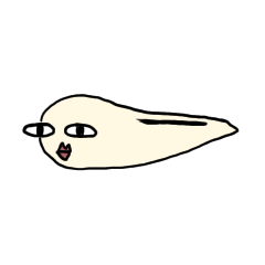 [LINEスタンプ] 生きてるなめくじ