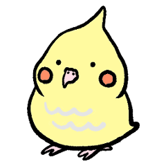 [LINEスタンプ] オカメインコのピ