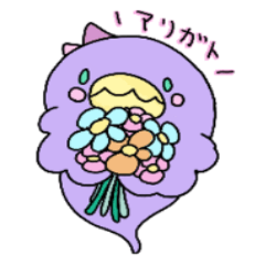 [LINEスタンプ] オバケな鳥サマ。 その1