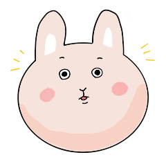 [LINEスタンプ] うさぎのうささん！