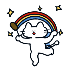 [LINEスタンプ] フェアリーねこ, オンちゃん